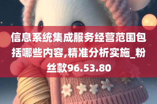 信息系统集成服务经营范围包括哪些内容,精准分析实施_粉丝款96.53.80