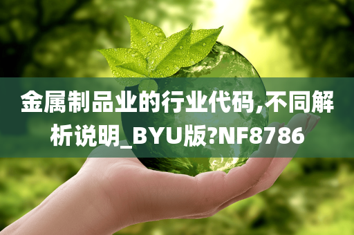 金属制品业的行业代码,不同解析说明_BYU版?NF8786