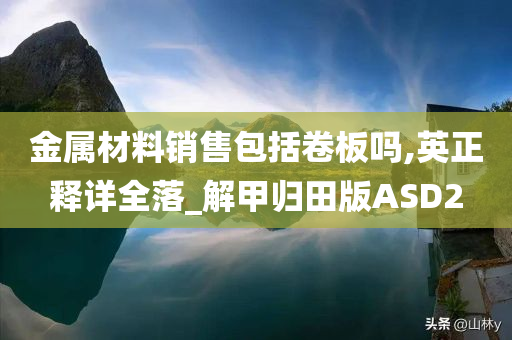 金属材料销售包括卷板吗,英正释详全落_解甲归田版ASD2