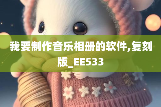 我要制作音乐相册的软件,复刻版_EE533