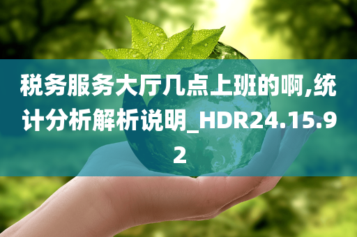 税务服务大厅几点上班的啊,统计分析解析说明_HDR24.15.92