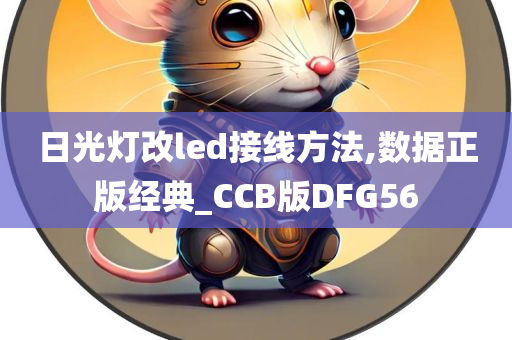 日光灯改led接线方法,数据正版经典_CCB版DFG56