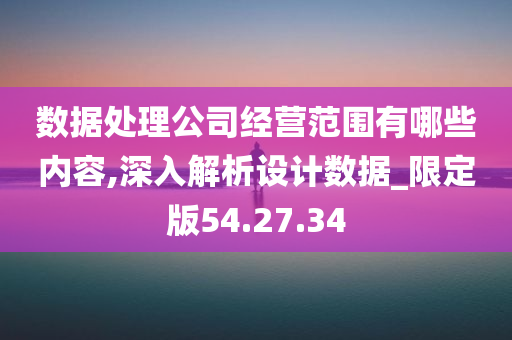 数据处理公司经营范围有哪些内容,深入解析设计数据_限定版54.27.34