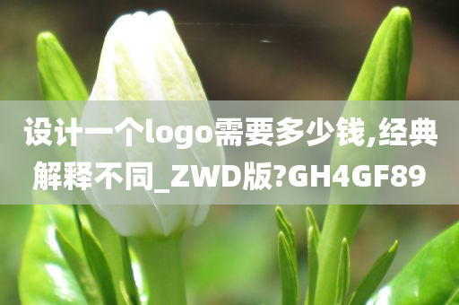 设计一个logo需要多少钱,经典解释不同_ZWD版?GH4GF89