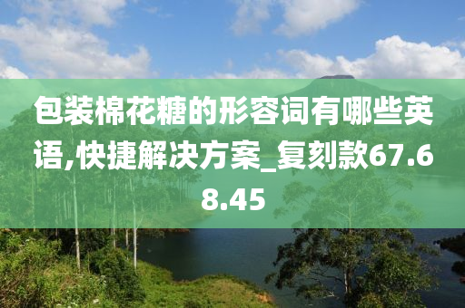 包装棉花糖的形容词有哪些英语,快捷解决方案_复刻款67.68.45