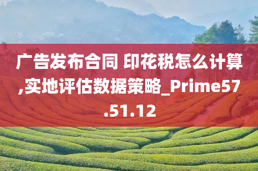 广告发布合同 印花税怎么计算,实地评估数据策略_Prime57.51.12