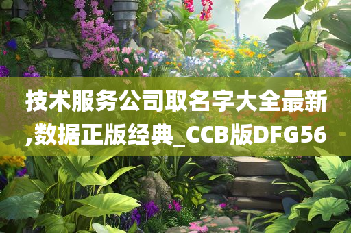 技术服务公司取名字大全最新,数据正版经典_CCB版DFG56